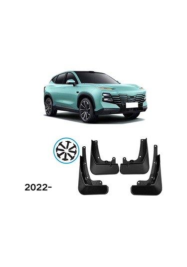 Anjiexun Araba Ön Arka Çamurluk Sıçrama Çamurluk Parçaları Jetour Dashing 22-23