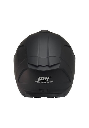 Mts Full Face Double Güneş Vizörlü Ece 22.06R Motosiklet Kaskı Mat Siyah