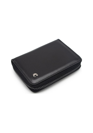 Cacharel Siyah Analin Unisex Deri Cüzdan 24375a55 Siyah