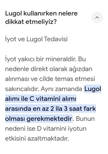 Natur'el İyot Damlası 100 ML