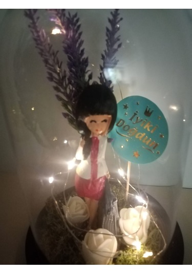 Kız Arkadaşa Doğum Günü Hediyesi İyi Ki Doğdun Yazılı Işıklı Mika