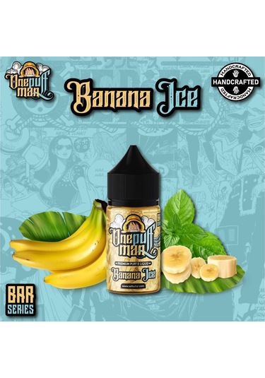 One Puff Man Banana Ice 30 ML 20 MG