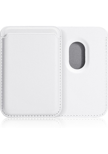 Kilifone - Telefon Arkası Kartlık Magnetik Cardsafe Kartlık - Beyaz - T35006 Beyaz