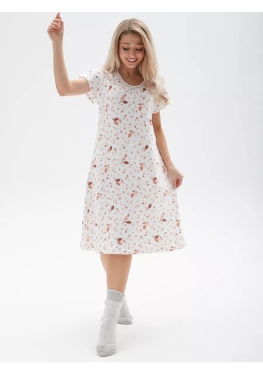 D Eva Gecelik Büyük Beden 196360108 Bej