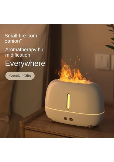 Ambition Kinscoter 5 W Aroma Difüzör Ultrasonik Hava Nemlendirici Beyaz