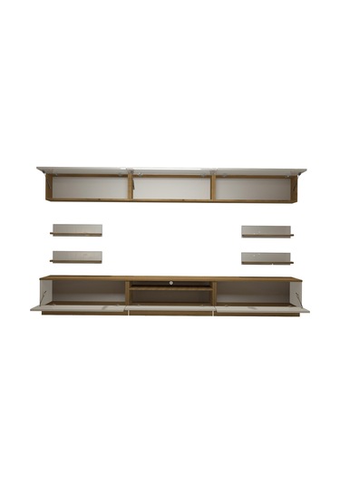 Decoraktiv Trendstyle 8ys Mdf Tv Ünitesi Tv Sehpası Pera - Beyaz