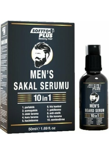 Softto Plus Sakal Serumu 50 Ml