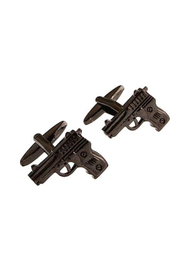 Siyah Glock Tabanca Kol Düğmesi