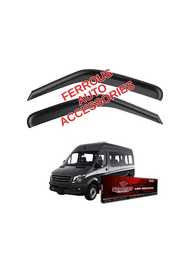 Mercedes Sprinter W906 Fitil Üstü Ferrous Cam Rüzgarlığı 2li 2007 2019