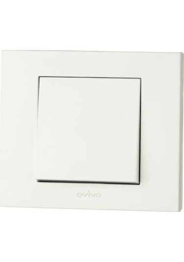 Grano Beyaz Anahtar+ Çerçeve Dhil