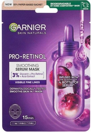 Garnier Skin Naturals Pro-Retinol Yüz Maskesi 22 G
