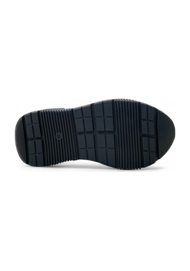 923 Kız Çocuk Deri Okul Babet Siyah