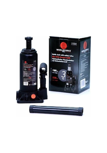 Worldforce Hidrolik Şişe Kriko 3 Ton 180-360mm