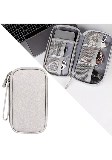 Suntek Elektronik Seyahat Organizatörü Flash 1-kat-gri Gri