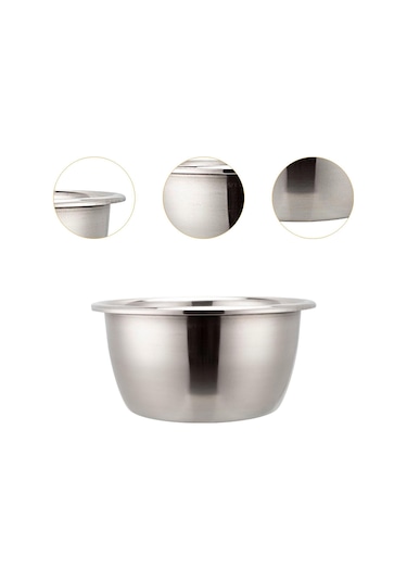 Suntek Paslanmaz Çelik Havza Konteyner Büyük Çamaşır 24cm