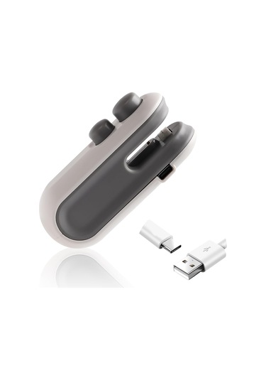 Büro Ev Ofis Mutfağı İçin Şarjlı Mini Paketleme Poşet Ağzı Kapatıcı Cihaz