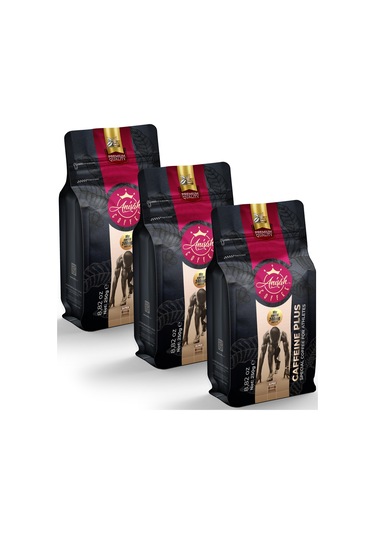 Anisah Caffeıne Plus Çekirdek Kahve Sporcu Kahvesi 3 x 250 G