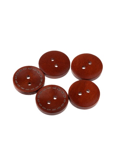 Homyl 20 Adet Vintage 2 Delik Dikiş Giyim Dekorasyon Için