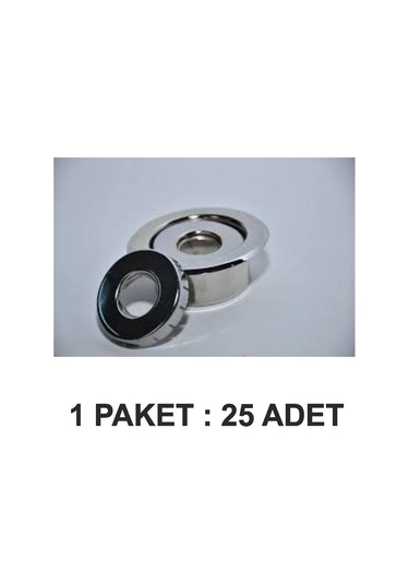 Yangın Sprinkler Rozet Krom Paket 25 Li