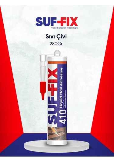 Suf-fix 410 Sıvı Çivi Süper Güçlü İnşaat Yapıştırıcısı 290 Ml B