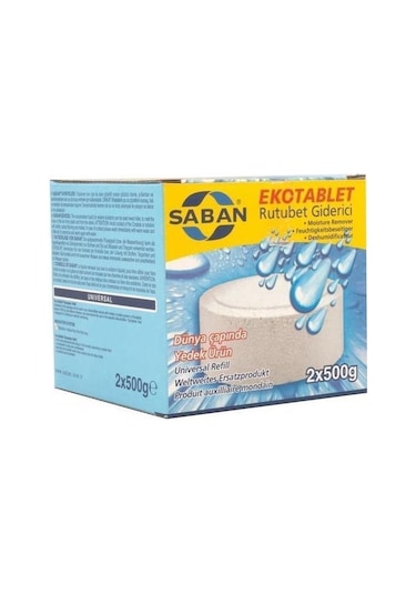 Saban Nem Alici Tablet 2X500Gr  Naturel