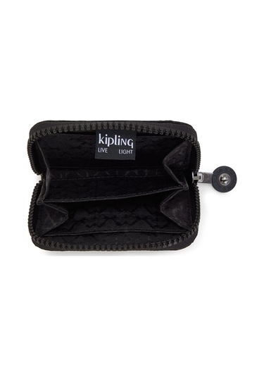 Kipling Kıplıng Cash Buddy Küçük Boy Cüzdan Siyah Sıgnature Emb Siyah