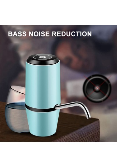 Leezsing Elektrikli Otomatik Pompa Dağıtıcı Su Şişesi Pompası Usb Şarjlı İçme Suyu Pompası Dokunmatik Kontrol Ev Ofis İçin