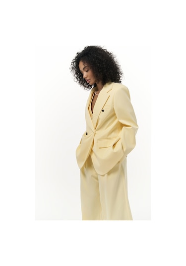 Mai Studios Co. Kaylee Sarı Blazer Sarı