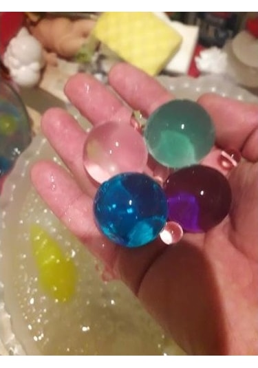 xl Büyük Boy 50 Adet Şişen Büyüyen Su Maymunu Maymuncuğu Topu Bo