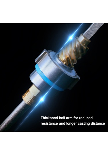 Monyee Tam Metal Grup Çekici Olta Makinesi, 15kg Maksimum Sürtünme Gücü, Da5000ıımax Modeli, Dürtüye Dayanıklı, Uzak Atış İçin Optimal