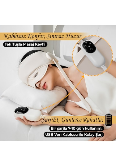 Relaxus Isıtmalı Kafa Masaj Cihazı