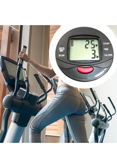 Pazly Yuvarlak Stepper Sayacı Ölçüm İzleme Homyl Ev Egzersiz Cihaz Cx