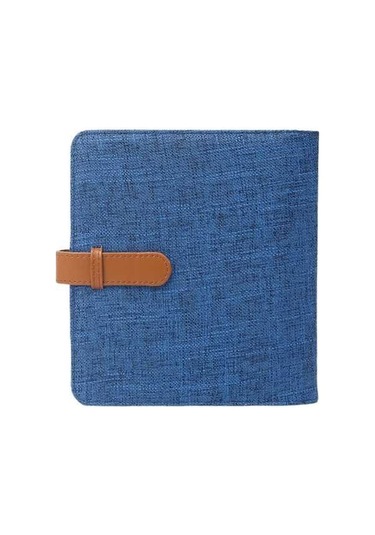 Tongxida 3 İnç 288 Sayfa Keten Albüm Koyu Mavi