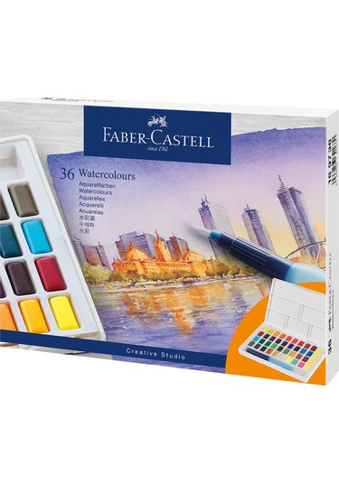 Faber-Castell Creatıve Studio Suluboya Tableti 36'lı