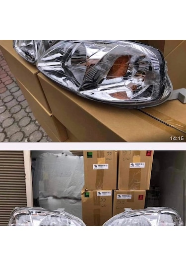 Honda İes Civic Makyajlı Kasa 1999-2001 Model Uyumlu Usdm Far