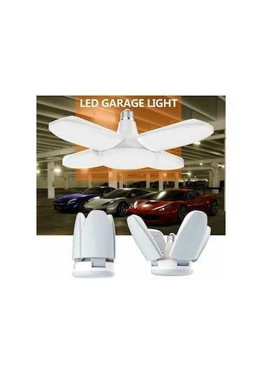60 Watt 4 Kollu Pervane Led Ampul Beyaz