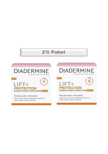 Diadermine Lift+ Protection SPF 30   Gündüz Kremi 2 x 50 ML