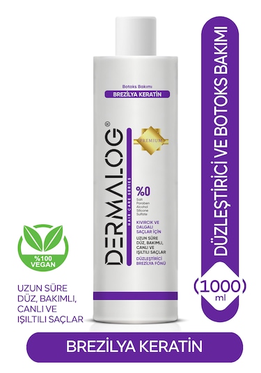Dermalog Saç Botoksu & Brezilya Keratini - Pofessional Premium Seri 1000 Ml