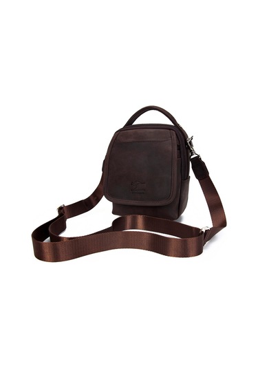 Erkek Postacı El Çanta Crazy Hakiki Deri Kangaroo Kıngdom 5511-Zs