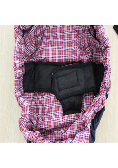 Yenidoğan Bebek Çapraz Vücut Koşum Askısı Mavi Ekose Mavi