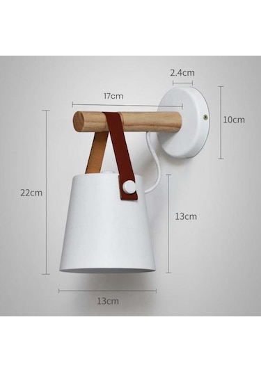 Beyaz E27 Duvara Monte Ahşap Direk Asılı Led Lamba Oturma Odası Yatak Odası Başucu Lambası Without Bulb Beyaz Beyaz E27 Duvara Monte Ahşap Direk Asılı Led Lamba Oturma Odası Yatak Odası Başucu Lambası Without Bulb Beyaz