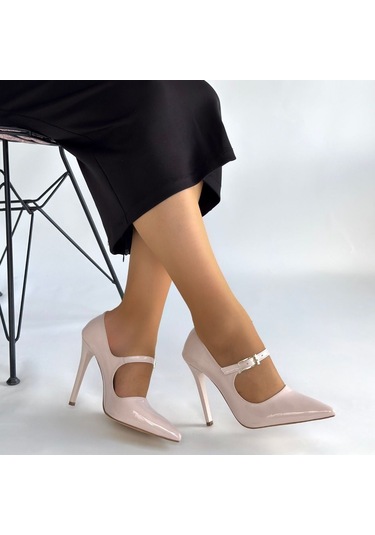 Modadua Tiej Bej Rugan Stiletto Ayakkabı Çok Renkli