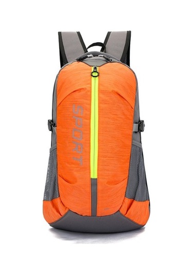 Silkroadselect Açık Bisiklet Spor Seyahat Çantası Sırt Çantası Tupqıo Turuncu