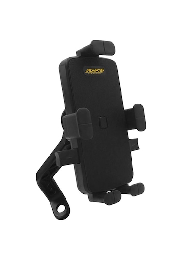 Q58 Max Kask Kulaklık İnterkom + Motosiklet Telefon Tutacağı