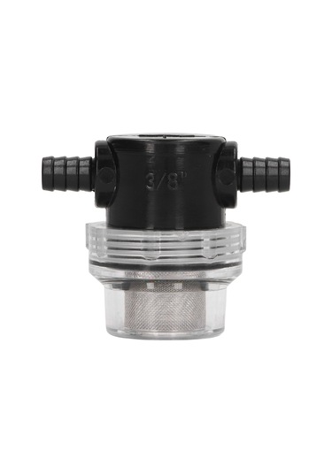Su Pompası Filtresi Hat İçi Süzgeç Barb Abs 3/8in 1/2in Çıkış Dc 12v 80 Psı Pompalar İçin