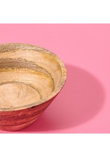 Excellent Houseware Mango Kase - Kahverengi - 15x6,5 Cm Kahverengi