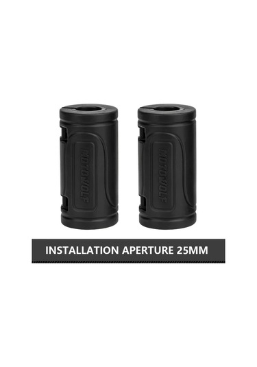 Xuweiwei Black-4pc 4 Parça Silikon Motor Koruyucu Universal Motosiklet Harley Yamaha