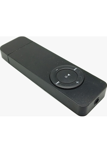 Taşınabilir Usb Mp3 Çalar - Kulaklık Ve Otg Başlık Dahil, Şık Siyah Tasarım