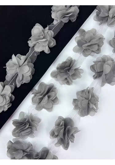 Slubov'u Çiçeklerden El İşi Ve Dikiş Şeridi 1m 256868562