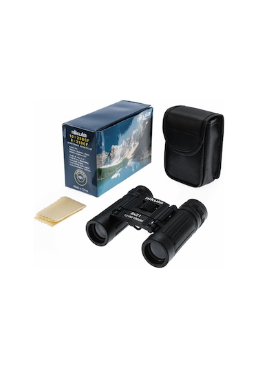 Nikula 8x21 El Dürbünü - Siyah - Kauçuk Kaplama Siyah